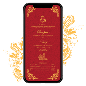 Invites Cafe Hindu Wedding Invitation