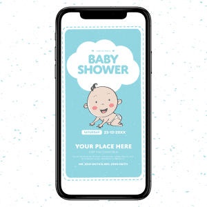 baby shower invitation card