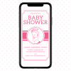 baby shower invitation card