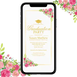 Invites Cafe Graduation Party 002