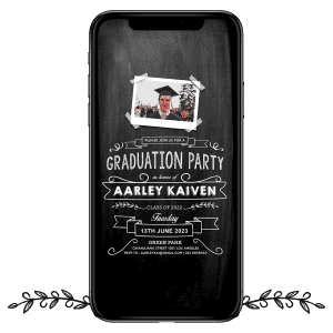 Invites Cafe Graduation Party 004