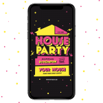 Invites Cafe House Warming Party Invitation 001