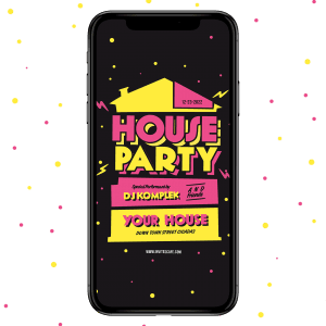 Invites Cafe House Warming Party Invitation 001