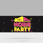 house warming party card