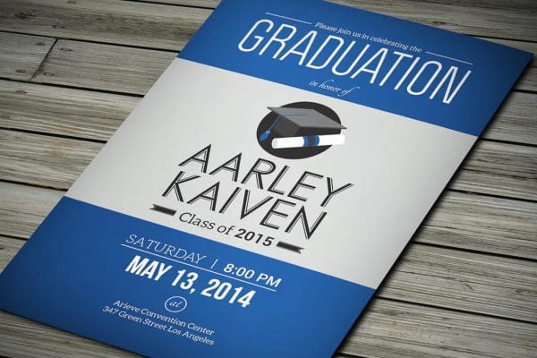 graduation party invitation card