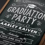 graduation party invitation card