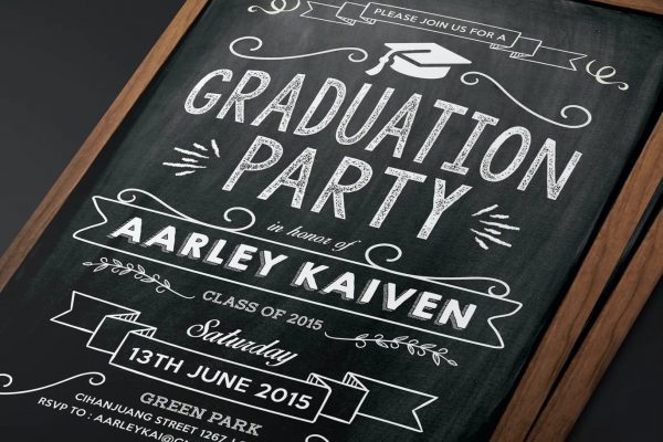 graduation party invitation card