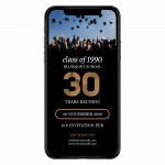 Invites Cafe class reunion