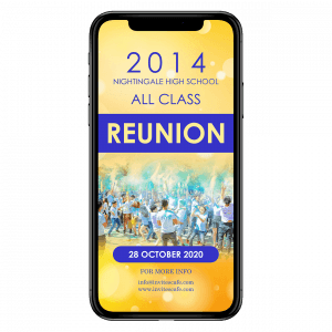 Invites Cafe class reunion