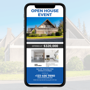 Open House Event Card