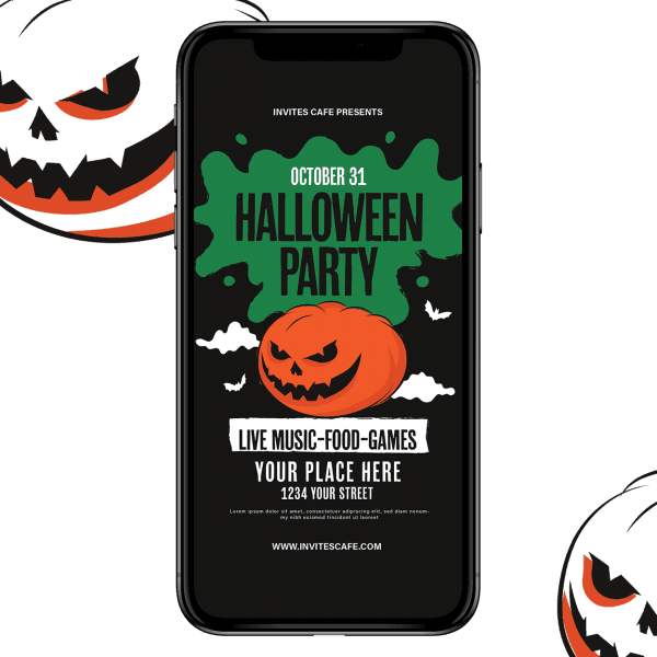 Invites Cafe halloween product