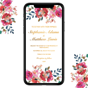 Canada Wedding Invitation 001