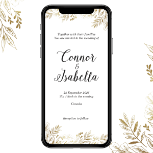 Canada Wedding Invitation 005